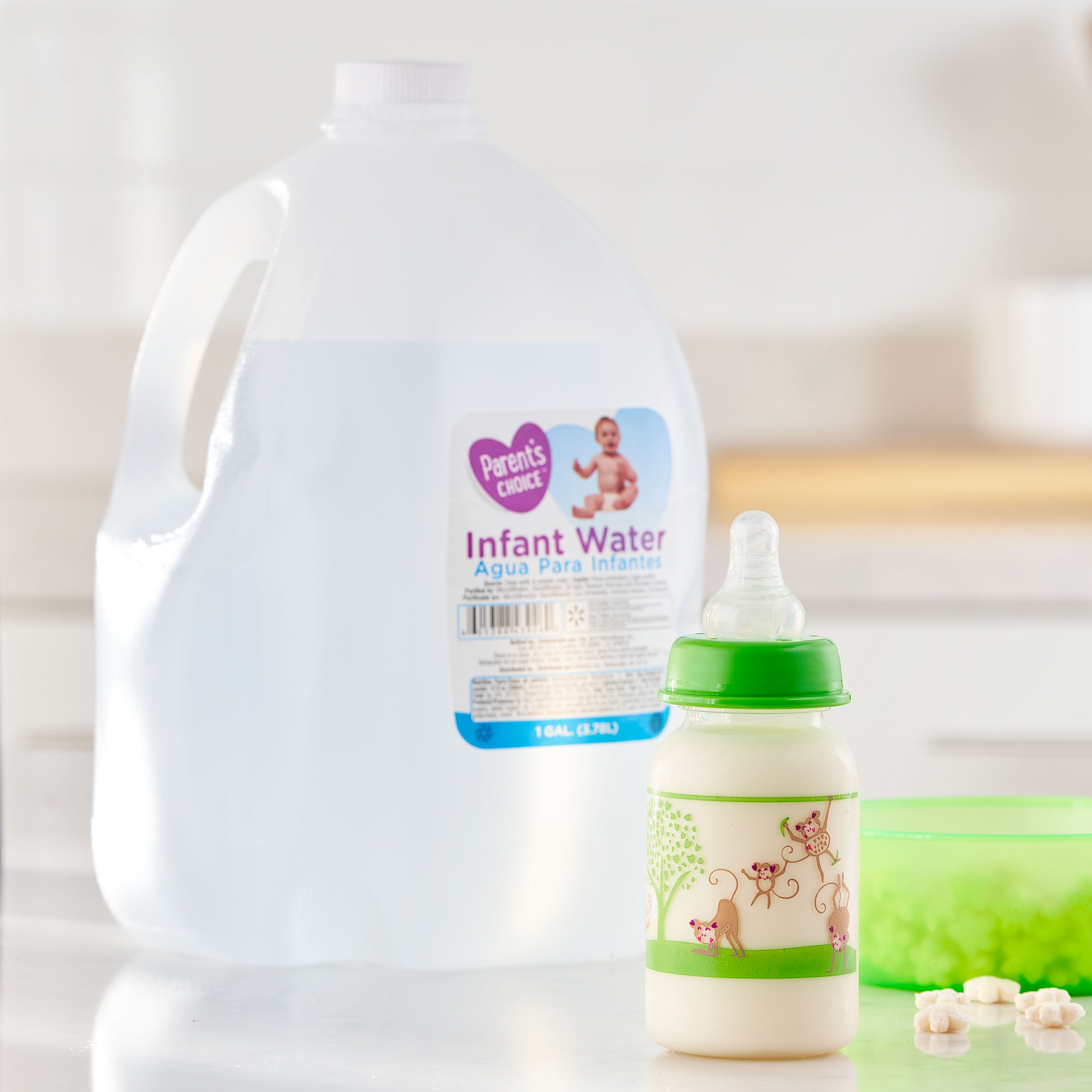 Parentâ€™s Choice Purified Infant Water, Plastic Bottle, 1â€‘Count (120 fl oz / 3.55 L)