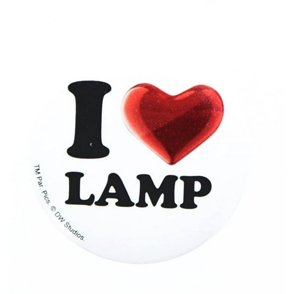Anchorman la Légende de Ron Bourgogne "I Love Lamp" Bouton
