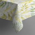 thumbnail image 3 of Summe Yellow Leaf Tablecloth,Oil Proof Spill Proof Polyester Table Cover for Rectangle Tables,Foldable Table Clothes Thick Tablecloths for Spring Easter Picnic Kitchen, 3 of 5