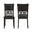 Multi-color, variant on New Classic Furniture Gia Faux Leather Dining Chair in Brown (Set of 2)