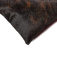 thumbnail image 2 of 18" x 18" x 5" Chocolate Cowhide  Pillow 2 Pack, 2 of 2