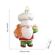 thumbnail image 3 of Adornos Navideños de Plástico para Árbol de Navidad | Adornos Navideños Rojos para Colgar En La Ventana | Colgantes de Plástico Ligeros E Irrompibles con Acabado Brillante | Diseños Festivos de Oso d, 3 of 6