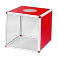 thumbnail image 3 of Caja de rifa, contenedores de almacenamiento de escritorio, caja de comentarios de votación, tarjeta transparente, papel de lotería 25cm, 3 of 8
