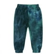 thumbnail image 6 of XBASW Toddler Baby Girls Tie Dye Tracksuit Outfit Spring Fall Hoodie Pullover Sweatsuit + Jogger Pants Cotton Two Piece Set Size 1-4T, 6 of 8