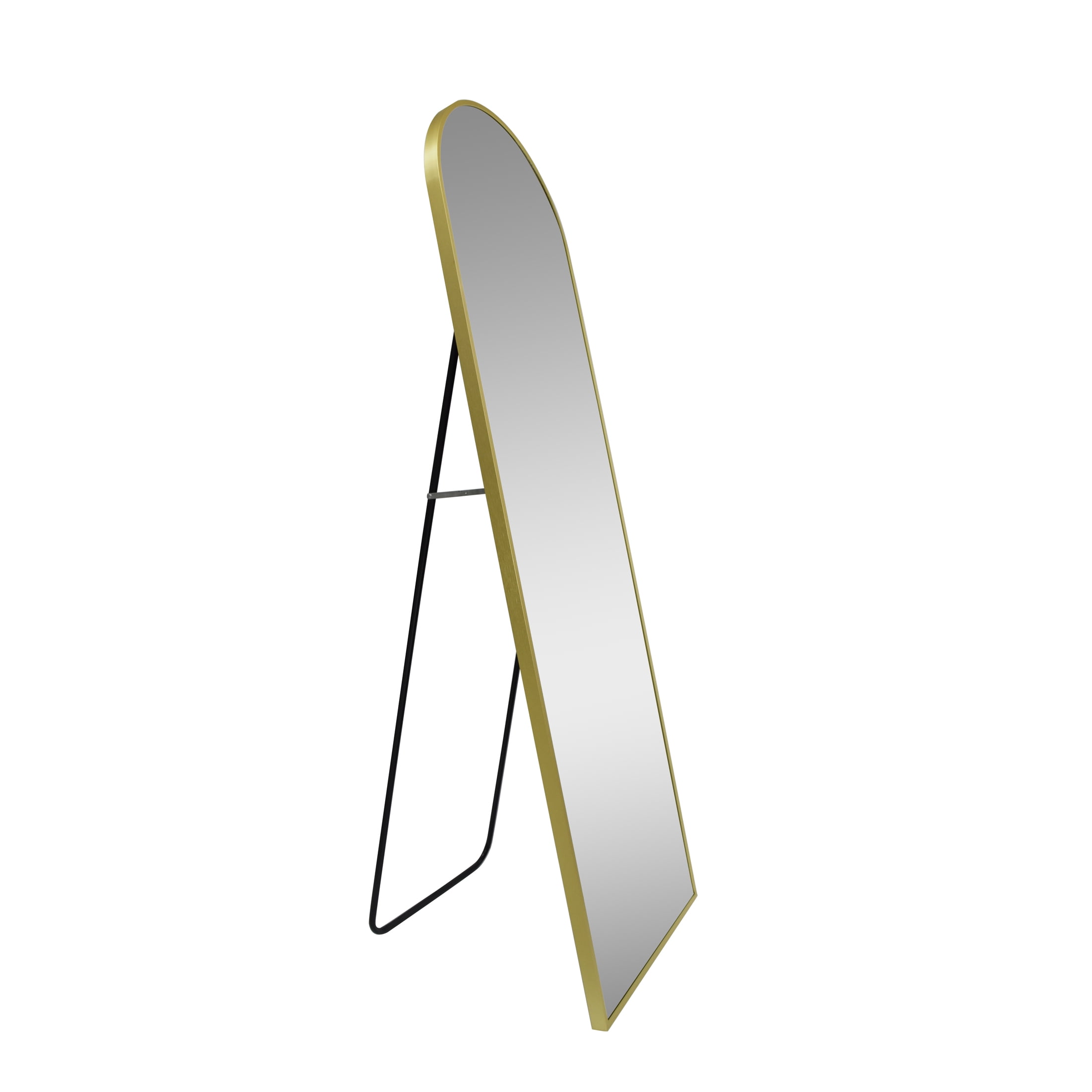 Better Homes & Gardens 17" x 58" Brass Modern Arch Floor Mirror