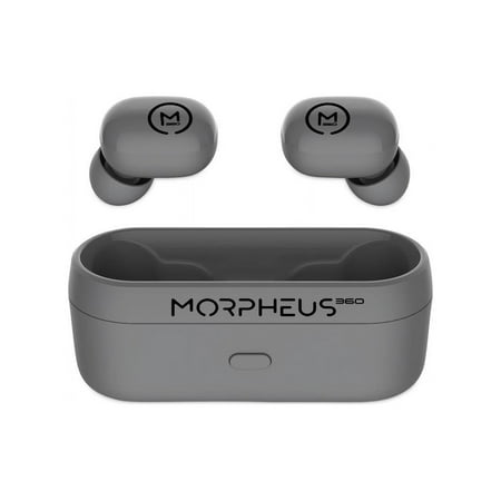 UPC: 0856816008408 | Morpheus 360 Spire True Wireless Earbuds Microphone Dark Gray TW1500G