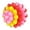 Pink, variant on fheaev Interactive Pet Toys for Indoor Boredom1Dog Toys Dog Ball1Lettuce Dog Toys Lettuce Chew Ball Heavy Duty Spiky Chew Ball
