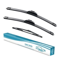 3 Wipers 26" 20" 14" for Lincoln MKX 2007-2015 Ford Edge 2007-2014 All Weather Original Equipment Replacement Front with Rear Windshield Wiper Blades Set (Pack of 3)