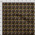 thumbnail image 3 of oneOone Viscose Chiffon Black Fabric Merry Christmas Sewing Craft Projects Fabric Prints By Yard 42 Inch Wide, 3 of 4