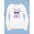 thumbnail image 3 of Cool Sunglasses Bunny Long Sleeve Toddler -Image by Shutterstock,  4 Toddler, 3 of 4