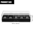 thumbnail image 3 of Miangastore Acrylic Chip Case Poker Chip Box Poker Chip Acrylic Holder Carrying Case, 3 of 8