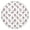 White Cow Dot, variant on White Cow Dot Pattern Round Fitted Tablecloth with Elastic Edge,Dining Table Cover Waterproof,Outdoor Round Tablecloth for Camping,Dining,Indoor and Outdoor