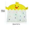 thumbnail image 3 of Clearance Under $5!Yyuenw Easter Chair Back Cover, Cute Cartoon Bunny Pattern Seat Cover Washable Colorful Rabbit Dinning Chair Slipcovers Protector for Spring Holiday Home Kitchen Decor, 3 of 3