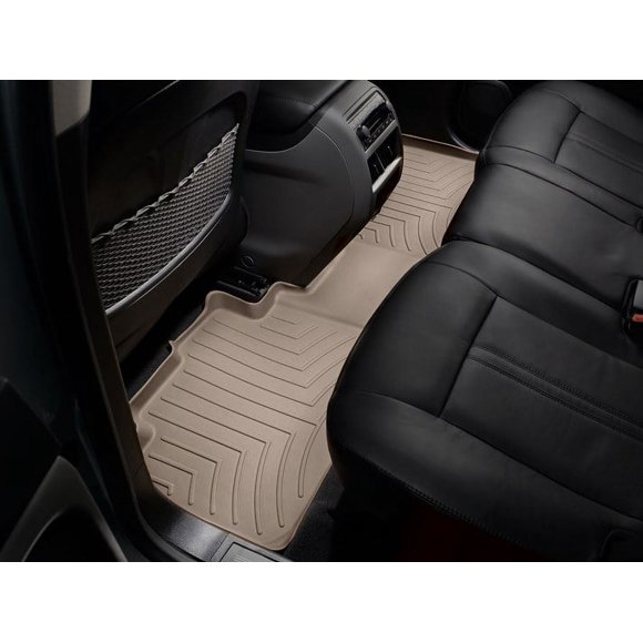 Fits 2010-2016 Cadillac SRX Weathertech Floor Liner 452782 FloorLiner; Molded Fit; Tan; Thermoplastic Polyolefin TPO Vacuum Formed Material; 1 Piece
