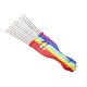 thumbnail image 1 of Barber Metal Afro Comb African American Pick Peine Cepillo para el cabello Labymos  Peine, 1 of 7