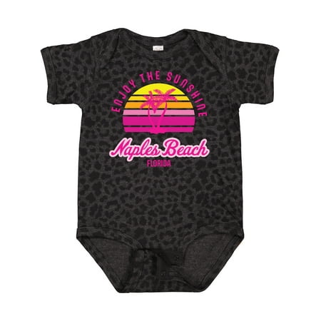 

Inktastic Summer Enjoy the Sunshine Naples Beach Florida in Pink Boys or Girls Baby Bodysuit