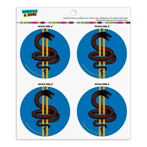 Harry Potter Basilisk Refrigerator Fridge Locker Vinyl Circle Magnet Set