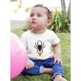 thumbnail image 2 of Funny Cute Spider W Heart T-Shirt Infant -Image by Shutterstock,  18 Months, 2 of 4