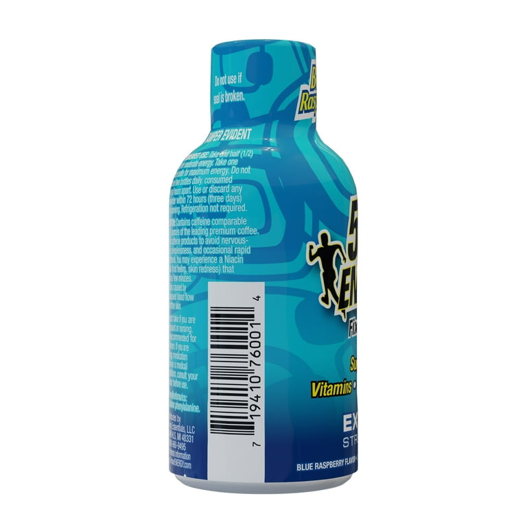 5-hour ENERGY® Extra Strength Shot, Blue Raspberry, Zero Sugar 