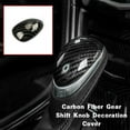 thumbnail image 7 of Carbon Fiber Interior for Gear Shift Knob Cover Trim Fit For Cadillac for ATS 2014-2018, 7 of 7