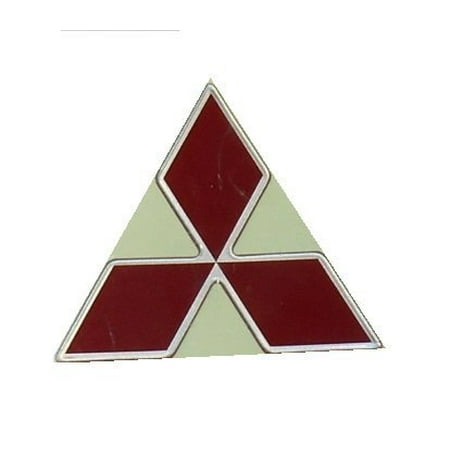 Mitsubishi 3000gt Coupe Genuine Mitsubishi Triple Diamond Emblem RED Front MB814979 3000GT 1991 1992 1993 1994 1995 1996 1997 1998 by Mitsubishi ()
