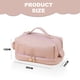 thumbnail image 2 of Bolsas de maquillaje para cosméticos de gran capacidad para mujeres y niñas, bolsas de cosméticos de viaje impermeables de cuero PU, 2 of 5