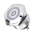 thumbnail image 1 of LOVIVER 16mm 12V Waterproof LED Metal Indicator Lights Lamp Welding Foot with glow 1NO, 1 of 6