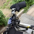 thumbnail image 4 of GOOHOCHY 1Par Guantes Para Manillar De Motocicleta Negro Resistente Y Cálido Para Uso Exterior, 4 of 8
