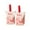 White, variant on Virelaxpo 2-Pack Christmas Canvas Gift Bag, Festive Handheld Tote for Candy and Small Presents, Holiday Party Favor Bag
