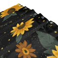 thumbnail image 3 of Bathroom Sets Curtain and Rug Sets 23.6x15.7 in Non-Slip Mat and 60x72 in Shower Curtain for Home Bath Dcor Yellow Sunflower Pattern, 3 of 8