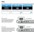 thumbnail image 3 of Câble Mini DP vers DVI Adaptateur Mini DisplayPort vers DVI pour Portable Chromebox TV 60HZ, 3 of 6