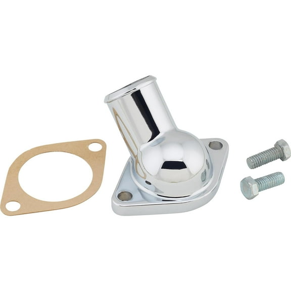 1955-65 Chevy Chrome Water Neck, Gasket-Sealed Style