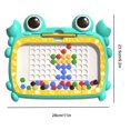 thumbnail image 3 of Juguete educativo Montessori Tablero de garabatos en forma de cangrejo creativo Jugabilidad fuerte Hugtrwg Para estrenar, 3 of 7