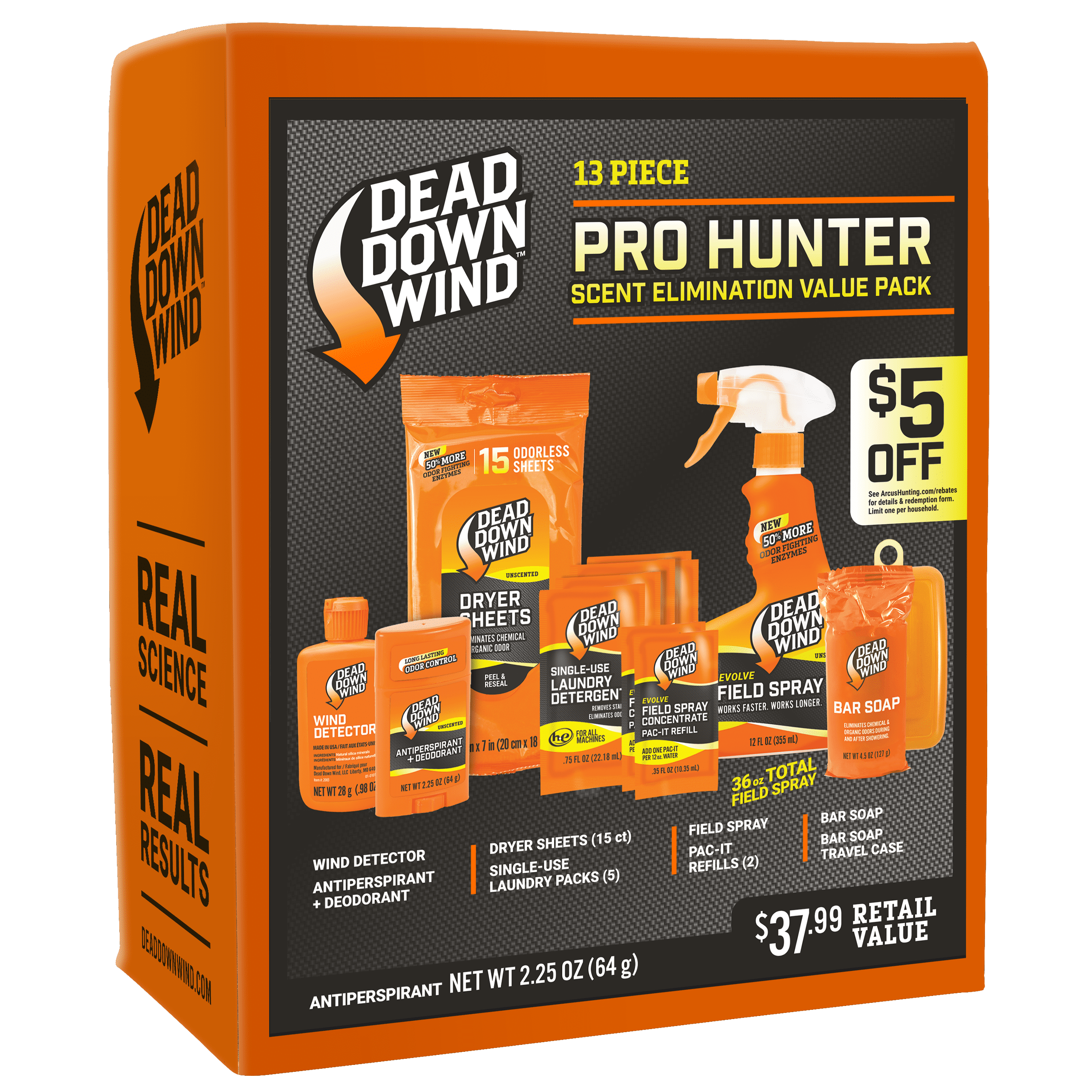 Dead Down Wind Pro Hunter Scent Elimination Value Pack