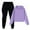 Purple, variant on Cethrio Girls Cotton Outfit Sets, Long Sleeve Sports Casual Running Hoodies and Sweatpants Sets White Size 6