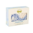 thumbnail image 2 of Lavender Soap Bar (4Oz) with dried Lavender and Lavender essential Oil, dry skin treatment, Natural Handmade Soap by Falls River Soap Company, 2 of 4