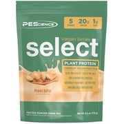 Select Vegan Protein Powder – Plant-Based Pea & Brown Rice Blend, Soy-Free, Gluten-Free