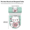 thumbnail image 6 of HELLHERO Mother's Day Toilet Covers Set Elastic Installation for Bathroom Supplies Washable Toilet Lid Cover and Toilet Tank Lid Cover, 6 of 6