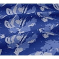 thumbnail image 4 of oneOone Cotton Jersey Medium Blue Fabric Florals Fabric For Sewing Printed Craft Fabric By The Yard 58 Inch Wide-PBW, 4 of 4