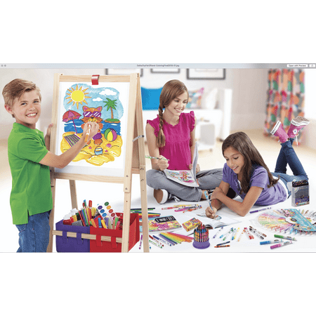 Cra-Z-Art 8 Piece Count Jumbo Crayon, Multicolor, Child Ages 3 and up, Back to School Supplies