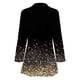 thumbnail image 3 of Gibobby Blazer mujer casual Blazer de frente abierto para mujer casual manga larga abotonado para el trabajo oficina chaqueta con bolsillo(Dolado,XG), 3 of 4