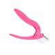 thumbnail image 3 of Rose Red False Nail Clipper Practical Plastic Fake Nail Art Cutter Trimmer for Salon Bedroom, 3 of 4
