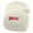 White, variant on Den Embroidered 8 inch Acrylic Short Blank Beanie - White OSFM