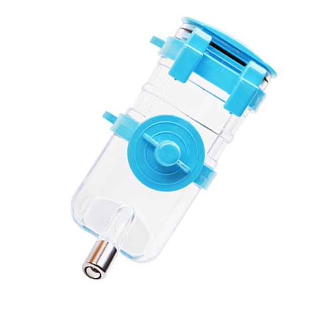 Dog Water Feeder Bottle, Multipurpose 350ml Pet Hanging Water Bottle for Dogs for Pets Blue