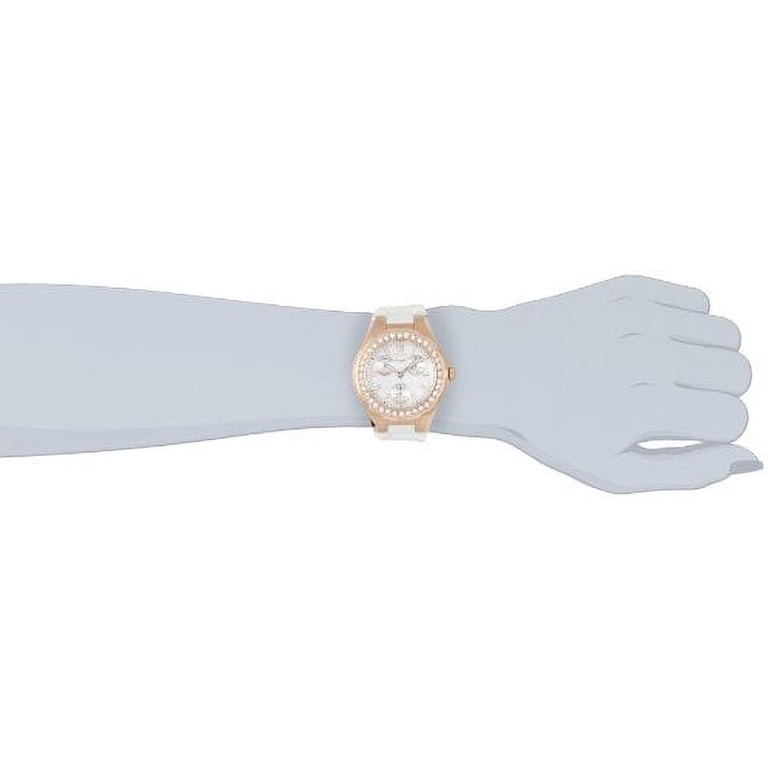Invicta Women's Angel Jelly Fish White Dial Watch, Crystal Accents