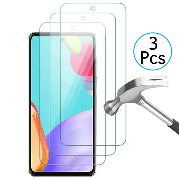 hojas de vidrio protector de pantalla para Samsung Galaxy A52 A52s A54 A34 A14 5G A51 A03S A22 A12 A32 A72 A53 A23 A33 A24 Sklo cubierta Tan Jianjun unisex