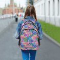 thumbnail image 6 of FORMRS Kids School Backpack Elementary Student Unisex Travel Bookbag with Reflective Stripes, Gradient Starfish Pattern, 6 of 7