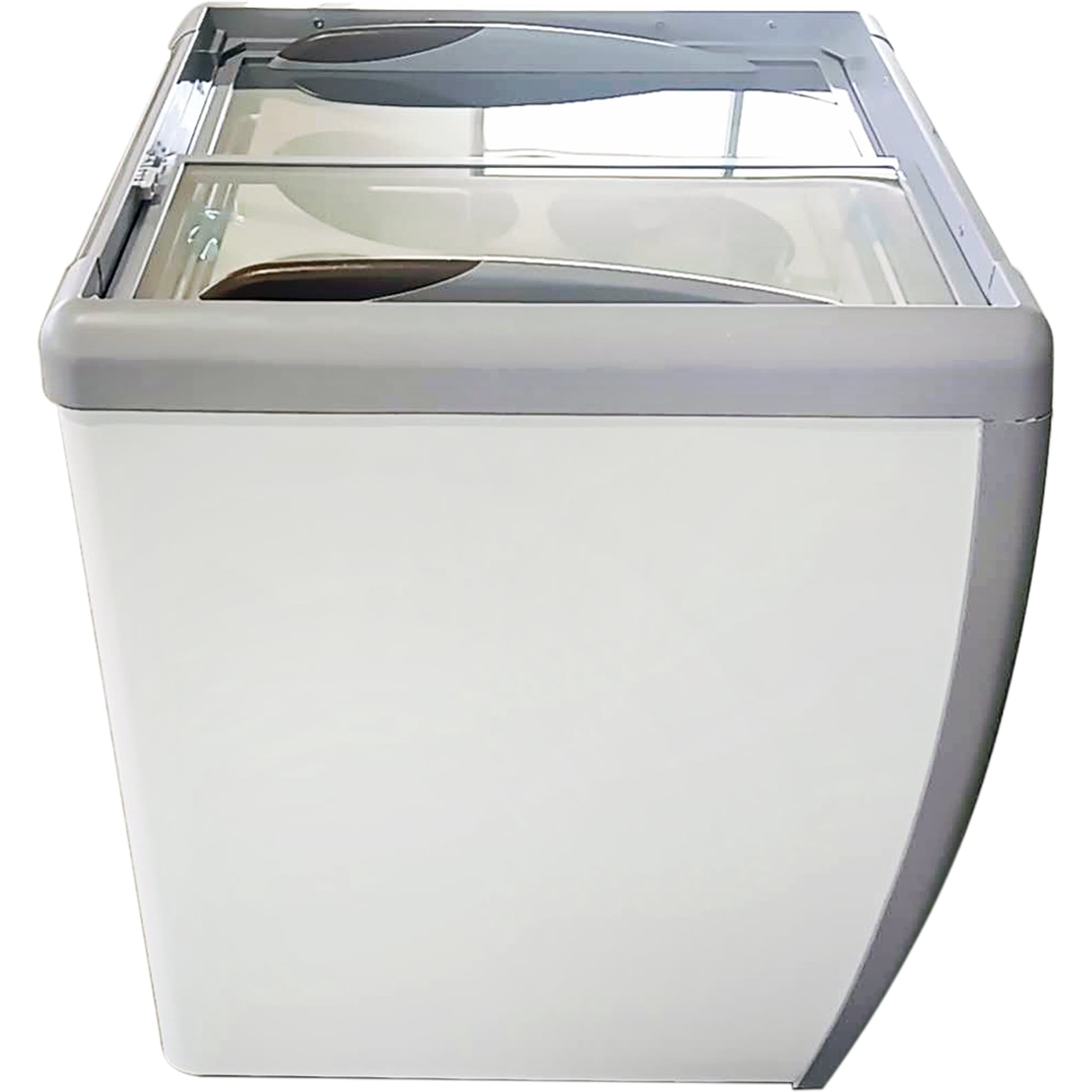 26" NSF Ice Cream Dipping Cabinet Freezer – 4 Tub Display | R290 | Sliding Glass Top | 115V