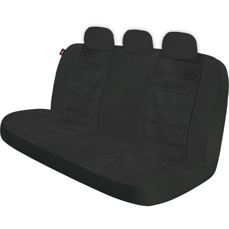 Genuine Dickies 3 Piece Arlington Cloth Truck Seat Covers Black 806442