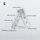 thumbnail image 1 of EchoBliss X Hardware Acero Inoxidable Giratorio Invisible Puerta Pivote Bisagra Tono Giratorio, 1 of 11